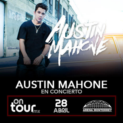 Concierto de Austin Mahone en Monterrey 2016