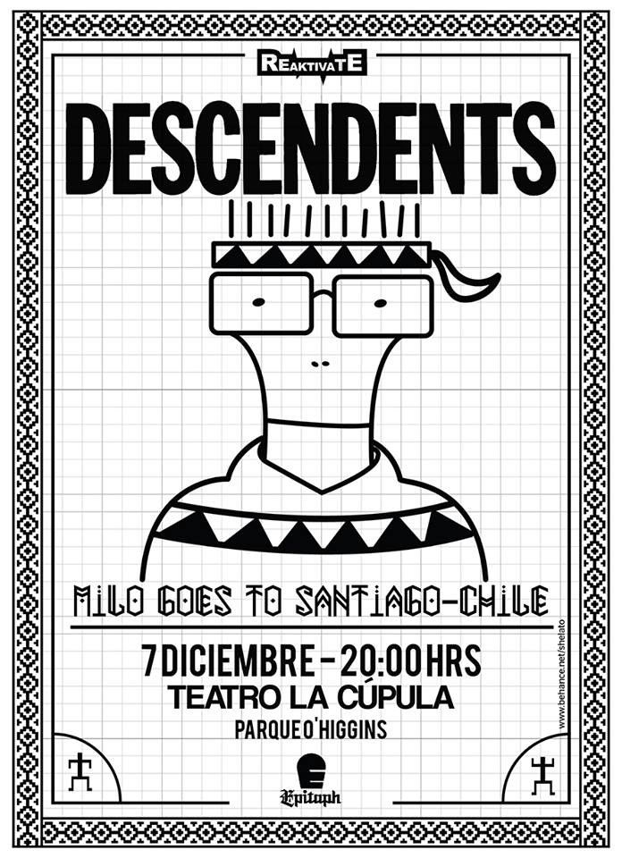 Concierto de Descendents  en Santiago de Chile, Chile, Miércoles, 07 de diciembre de 2016