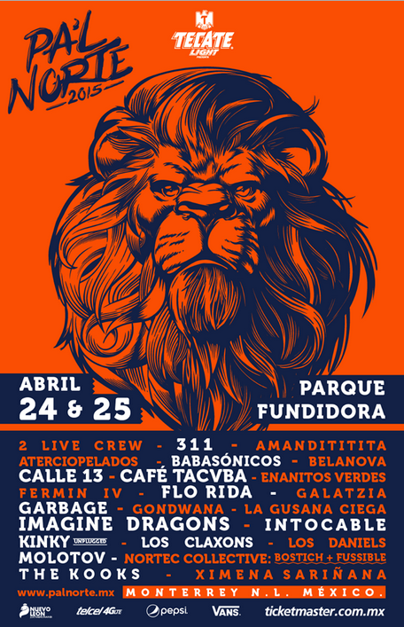 Concierto de Fermín IV en Monterrey, México, Sábado, 25 de abril de 2015