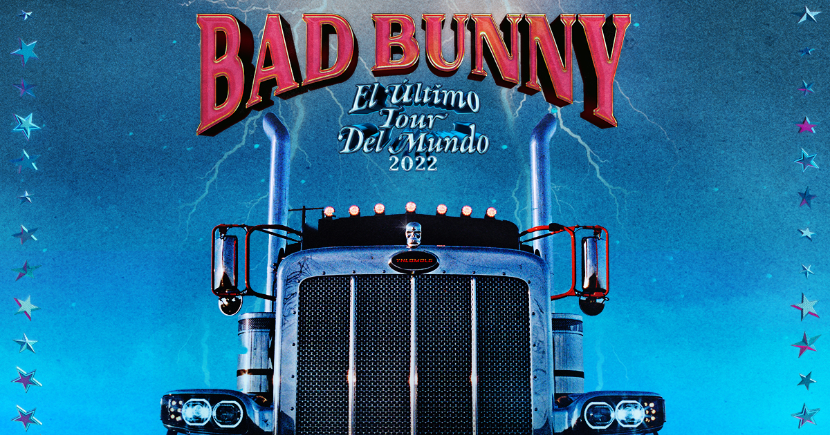 Concierto de Bad Bunny, El Último Tour del Mundo, en Houston, Texas, Estados Unidos, Miércoles, 16 de febrero de 2022