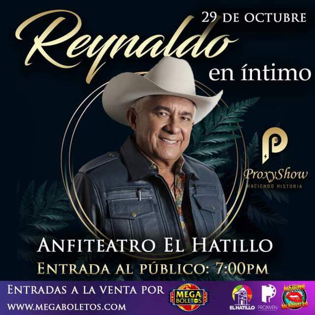 Concierto de Reynaldo Armas en Caracas, Venezuela, Viernes, 29 de octubre de 2021