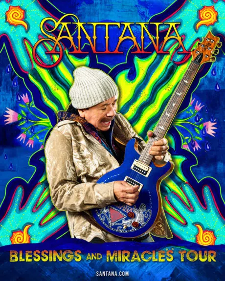 Concierto de Santana, Blessings and Miracles, en Spokane, Washington, Estados Unidos, Domingo, 03 de abril de 2022