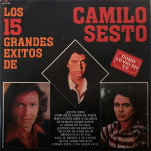 Álbum Los 15 Grandes Éxitos De Camilo Sesto de Camilo Sesto