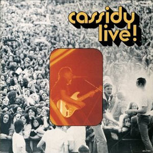 Álbum Cassidy Live de David Cassidy