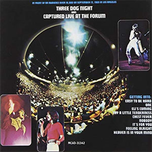 Álbum Captured Live at the Forum de Three Dog Night