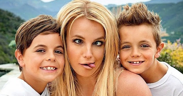 Britney Spears y sus hijos