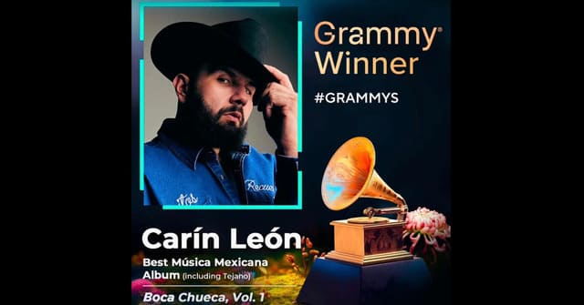 Carin León - Ganador del Grammy