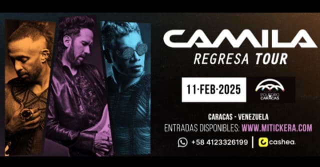 Camila “Regresa Tour” - Poliedro de Caracas