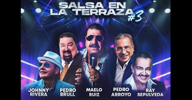 CP Producciones trae un show de lujo con “Salsa en la Terraza #3”