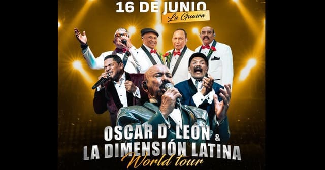 Oscar D’ León y La Dimensión Latina - Concierto en La Guaira