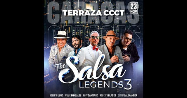 Pupy Santiago, Roberto Lugo, Willie González y Roberto Blades - “The Salsa Legends 3”