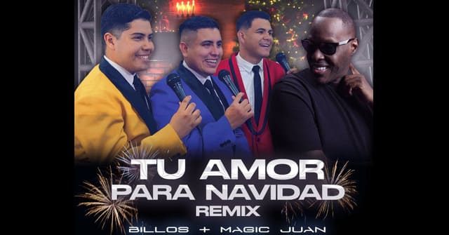 Remil Renna une a Magic Juan y La Billos en el remix de <em>“Tu amor para Navidad”</em>