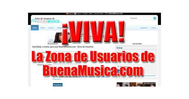 Zona de Usuarios de BuenaMusica.com no será descontinuada