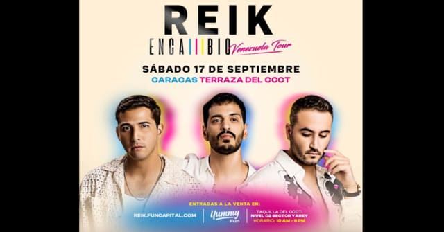 Reik - Concierto en Caracas